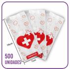 Saco Para Farmácia, Medicamentos - Papel Kraft - 500 Unid - Dalpack Embalagens