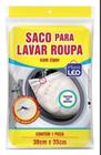 Saco Para Lavar Roupas Intimas Delicadas Com Zíper 30x35cm