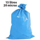 Saco Para Lixo 015l Azul 20 Micras Altaplast Rl.c/100