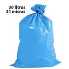 Saco Para Lixo 030l Azul 21 Micras Altaplast Rl.c/50