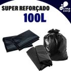 Saco para Lixo - 100 Litros - Super Reforçado - 100 unidades - Limpcorp