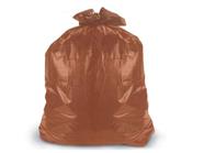 Saco para Lixo 100L Marron TOTE pct c/100un 100x100 (70x85x0,4)