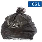 Saco para Lixo 105L Preto 75X105CM - Ecoplan