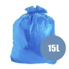 Saco para lixo 15l azul rolo c/60 embalixo
