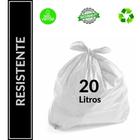 Saco Para Lixo 20 Litros Reciclável Resistente 100 Unidades