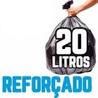 Saco Para Lixo 20 Litros Super Resistente - 200un 39x58