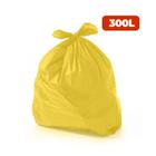 Saco para Lixo 300 Litros Coleta Seletiva Especial Amarelo com 100 unidades
