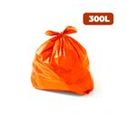 Saco para Lixo 300 Litros Coleta Seletiva Especial Laranja com 100 unidades - WIDE BAG