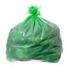 Saco para Lixo com Capacidade de 20 Litros Verde com 100 Unidades Itaquiti
