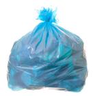 Saco para Lixo com Capacidade de 60 Litros Azul com 100 Unidades Itaquiti