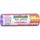 Saco Para Lixo Odor Defense Lilás 30L 20un - Dover Roll