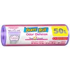 Saco Para Lixo Odor Defense Lilás 50L 20un - Dover Roll