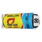 Saco para lixo preto fiat lux 50 litros