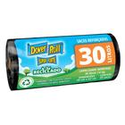 Saco Para Lixo Super Forte Reciclado 30L 20un - Dover Roll