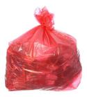 Saco Para Lixo Vermelho Higistore Reforçado 30 Lt Com 50 Uni