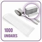 Saco Para Talher - Papel Kraft Branco Liso (Sem Impressão) - 1000 Unidades - Dalpack Embalagens