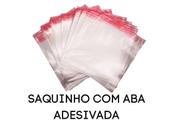 Saco plástico 10x13cm com aba adesiva PCT 100 UND