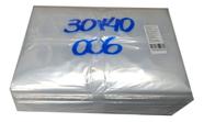 Saco Plastico 30x40 PE Transparente Espessura 006 1kg 138 UN - Antunes