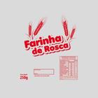 Saco plástico de polipropileno impresso farinha de rosca 15x25 - 250g - OLP