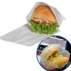 Saco Plástico Picotado Branco Hamburguer Lanche - 20,5x16cm pct 2.000 Unidades