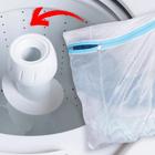 Saco Saquinho Máquina Lavar Roupa 3 Unidades (P, M, G) Íntima Delicada Bebê Sacola Lavagem Protetor Peças Lavadora