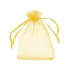 Saco Saquinho Organza Tule Liso 14cm x 20cm Pct Com 10un