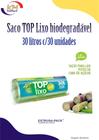 Saco TOP Lixo 30 litros c/30 unid. biodegradável Cana de Açúcar - sustentável, selo verde (17060)