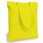 Sacola de Algodão Amarela TopDesign (38x40,6cm) - Pacote com 24 Unidades