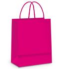 Sacola de Papel GG Pink - 39x32x16cm - 10 unidades - Cromus - Rizzo Embalagens