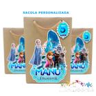 Sacola de Papel Personalizada Frozen II - MiniDobras