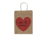 Sacola Kraft Dia Das Maes Love Amor 17,5X8,5X21,5Cm 30 Un