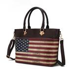 Sacola MKF Collection Lilian Vegan Leather Women FLAG