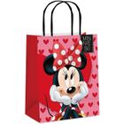 Sacola para Presente Decorada Minnie Love G 32X26,5X13CM PCT com 10