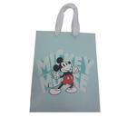 SACOLA PARA PRESENTE MODELO DISNEY MICKEY MOUSE TAM: 22,5x16,5x9,5cm. COR AZUL