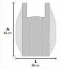 Sacola Plástica 38X48 Reciclada Reforçada Creme Com 9Kg - Salix