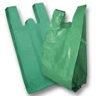 Sacola Plástica Reciclada Reforçada 30x45 4kg Verde - Eco