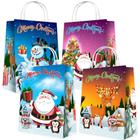 Sacolas de presente de Natal ArtCreativity, conjunto de 12 com alças