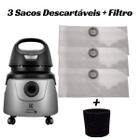 Sacos Aspirador De Pó Electrolux tipo A10N1 C/3UN + 1 Filtro