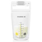 Sacos de armazenamento de leite materno Medela, capacidade de 100 unidades de 180 ml