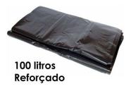 Sacos De Lixo 100 Litros Reforcado C/10 Boca Larga Qualidade