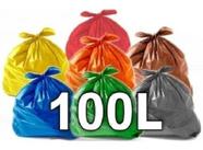 Sacos De Lixo 100l Coloridos Reforçados 100 Un Fabricante - HIGIPACK
