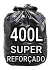 Sacos De Lixo 400 Litros Super Reforçado 100Un