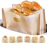 Sacos de torradeira antiaderente reutilizáveis e resistentes ao calor fáceis de limpar, perfeitos para sanduíches de queijo grelhado (6)