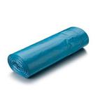 Sacos p/ Lixo 100 Unidades Capacidade 15L Descartável Reforçado Rolo Plástico Lixeira Azul Pequeno