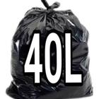 Sacos para Lixo 40L Reforçado 100un NewClean
