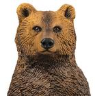 Safari S181729 Selvagem Norte-Americano Urso Pardo Minature plástico miniatura