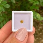 Safira Amarela Brilhante ø4mm 0,47ct