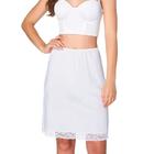 Saia Anágua Saiote com Renda