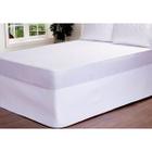 Saia Box Branca Matelasse para Cama de Casal Queen - Deccoralle