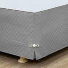 Saia Box cama bau Queen Matelada Com Pingente